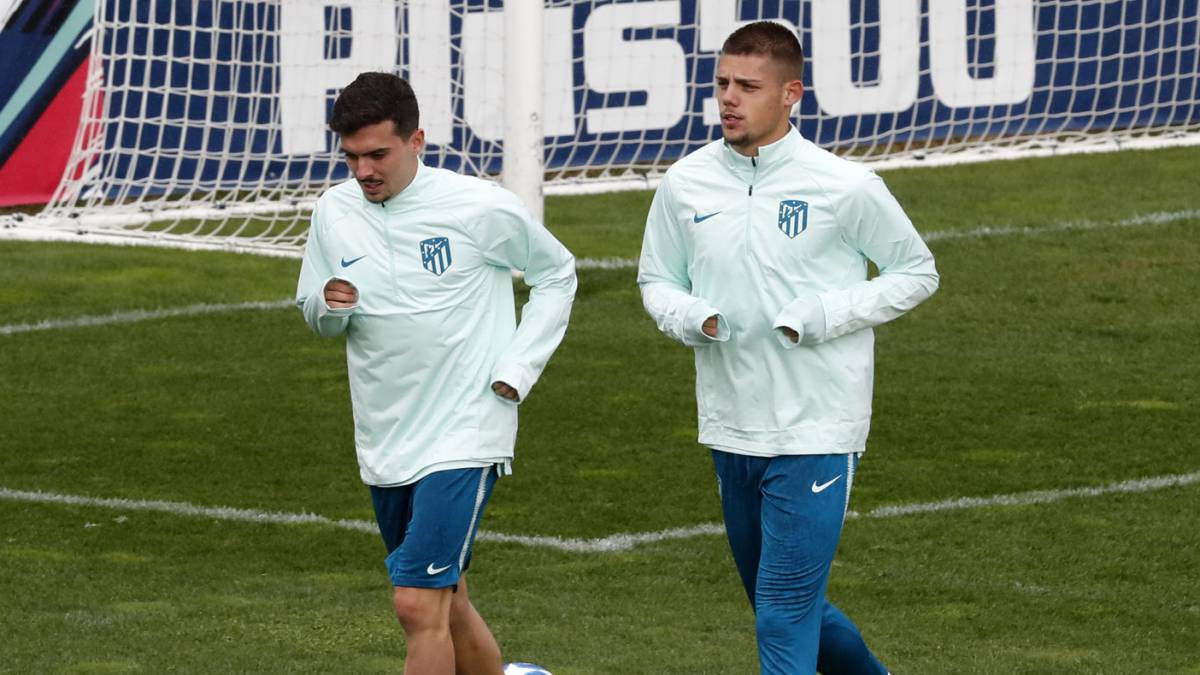 Joaquín y Montero, dos canteranos del Atlético seguidos por Simeone
