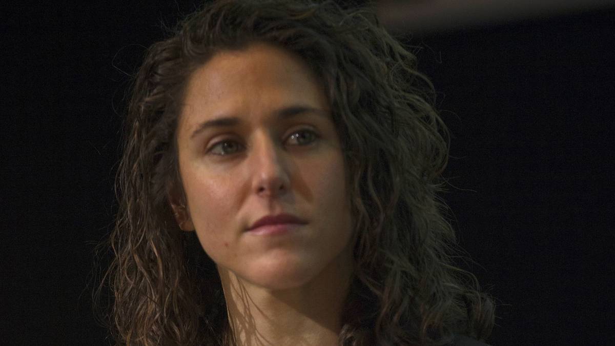 Vero Boquete, presentación con el BG Phoenix, de Pekín.