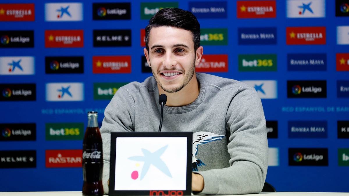 Hermoso: "La gente mira al Espanyol: poder ir es magnífico"