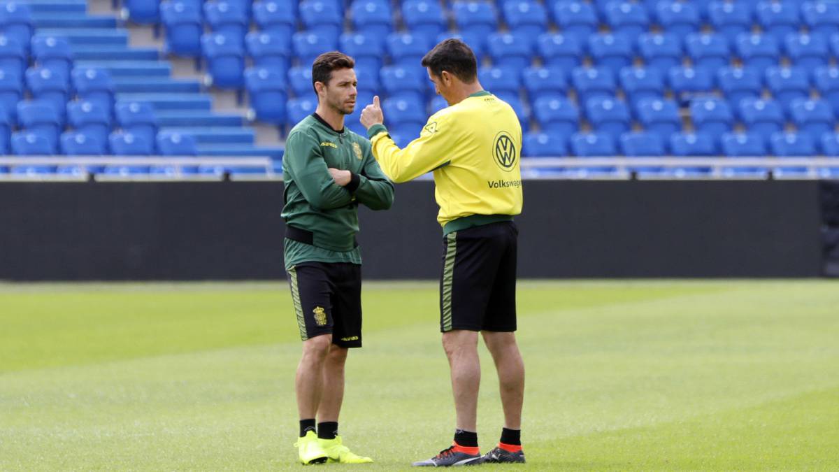 Rubén Castro entrenando.