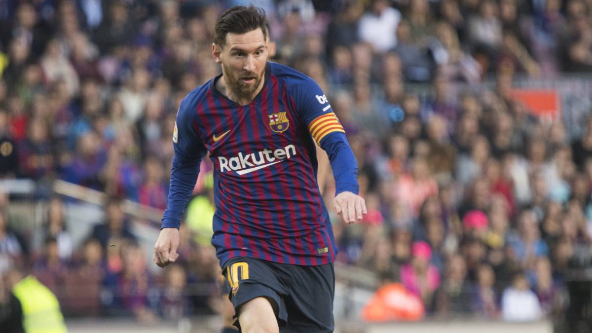 Messi, en el partido ante el Betis.