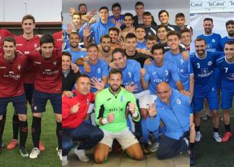 Osasuna B, Las Rozas y El Palo mandan en el fútbol español; el Barça es penúltimo