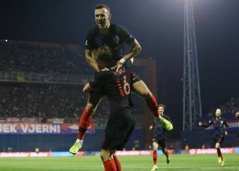 Croacia-España en imágenes