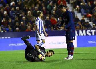 Levante: Oier es el portero que más paradas hace de LaLiga