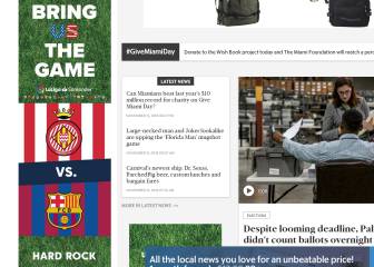 LaLiga buys Miami Herald ad to promote Girona-Barça game