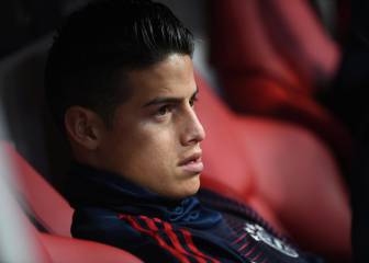 Los motivos que colocan a James fuera del Bayern