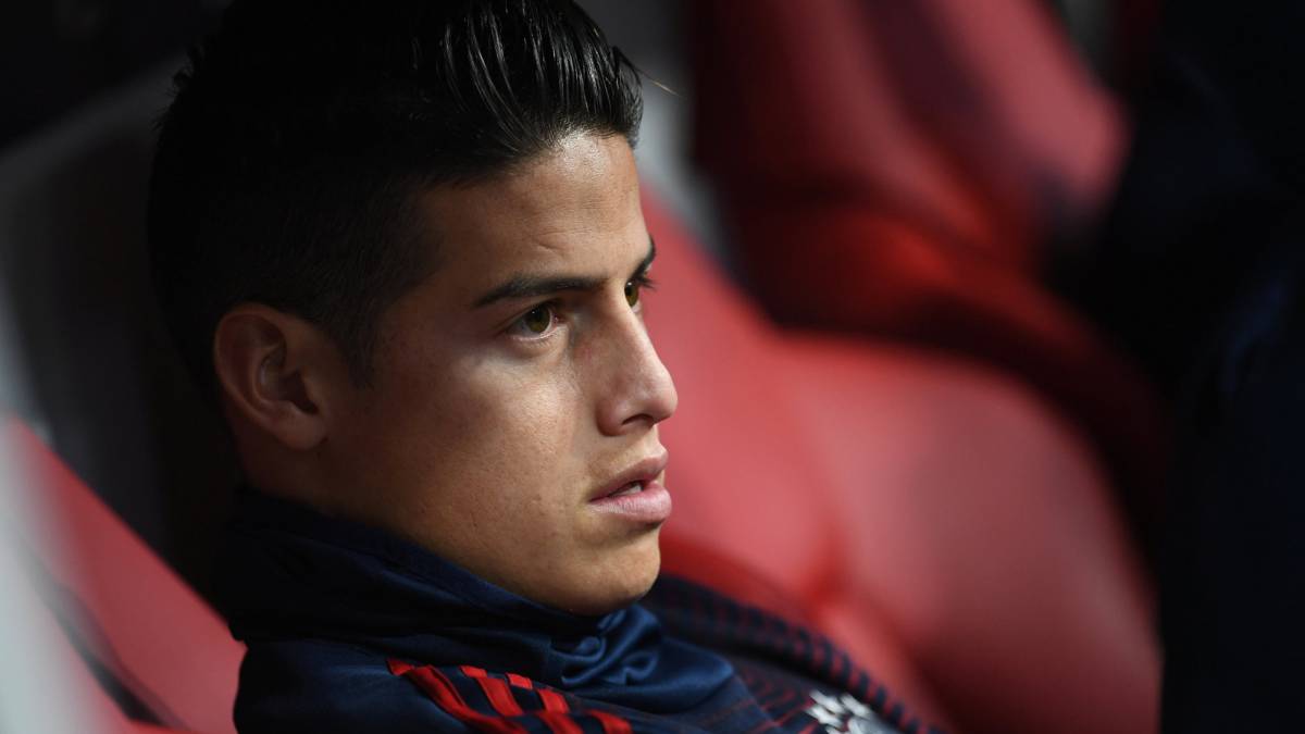 Los motivos que colocan a James fuera del Bayern
