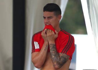 James has treatment in Madrid amid Real return talk