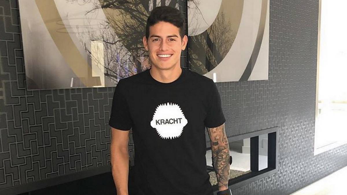 James se recupera en Madrid