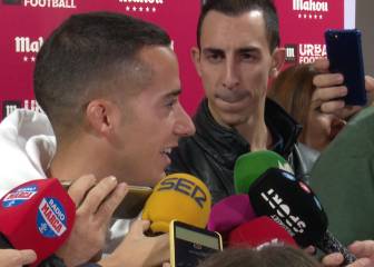Lucas Vázquez, feliz con Solari: