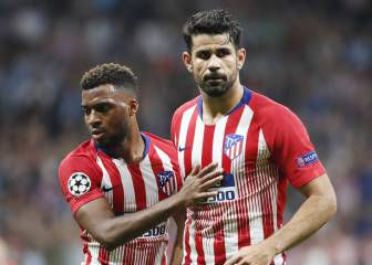 Simeone: afinar a Lemar para recuperar a Diego Costa