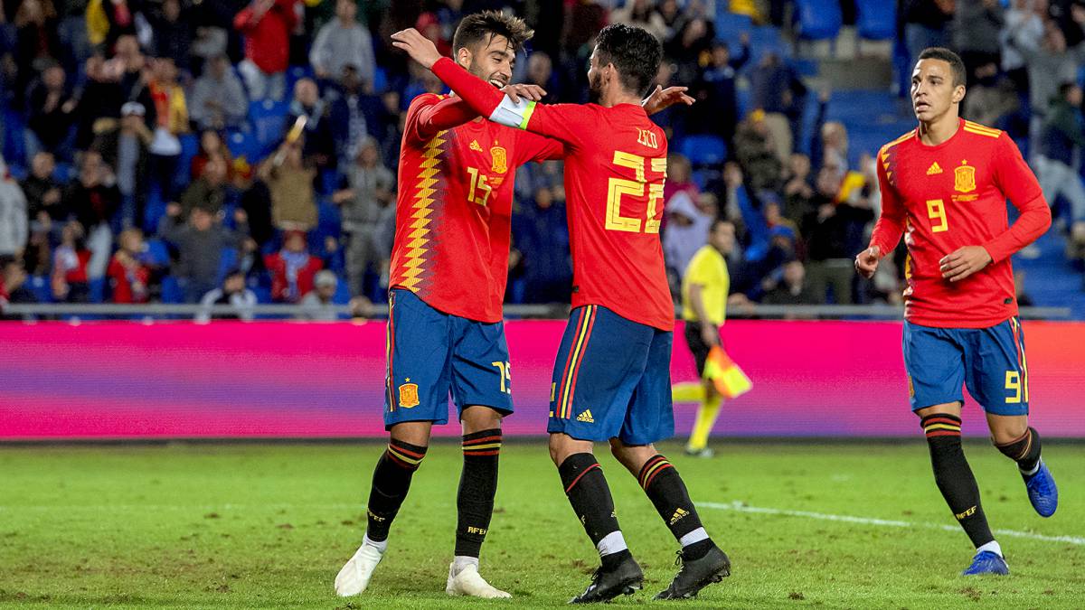 España - Bosnia en imágenes