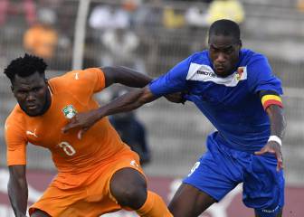 Kondogbia marca su primer gol con la República Centroafricana