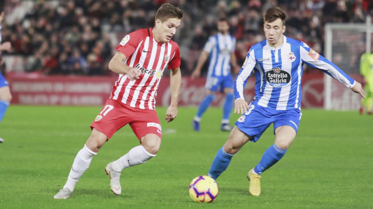 Almería - Deportivo en directo: LaLiga 1I2I3, jornada 14 en vivo
