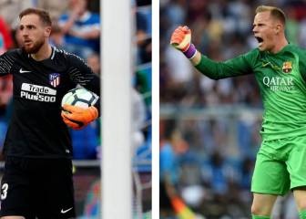 Jan Oblak vs Ter Stegen, dos estilos igual de cotizados