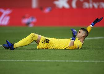 Cuéllar sigue sin entrenar: seria duda para el Leganés-Alavés