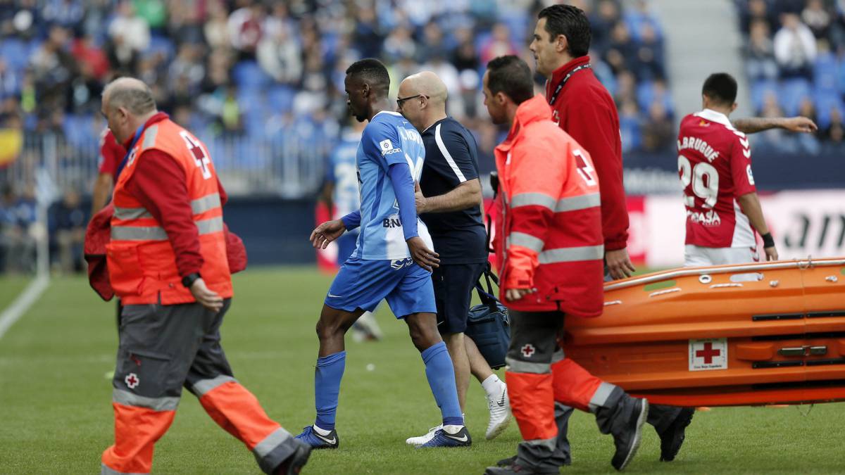 Mamadou Koné estará entre tres y cuatro semanas de baja