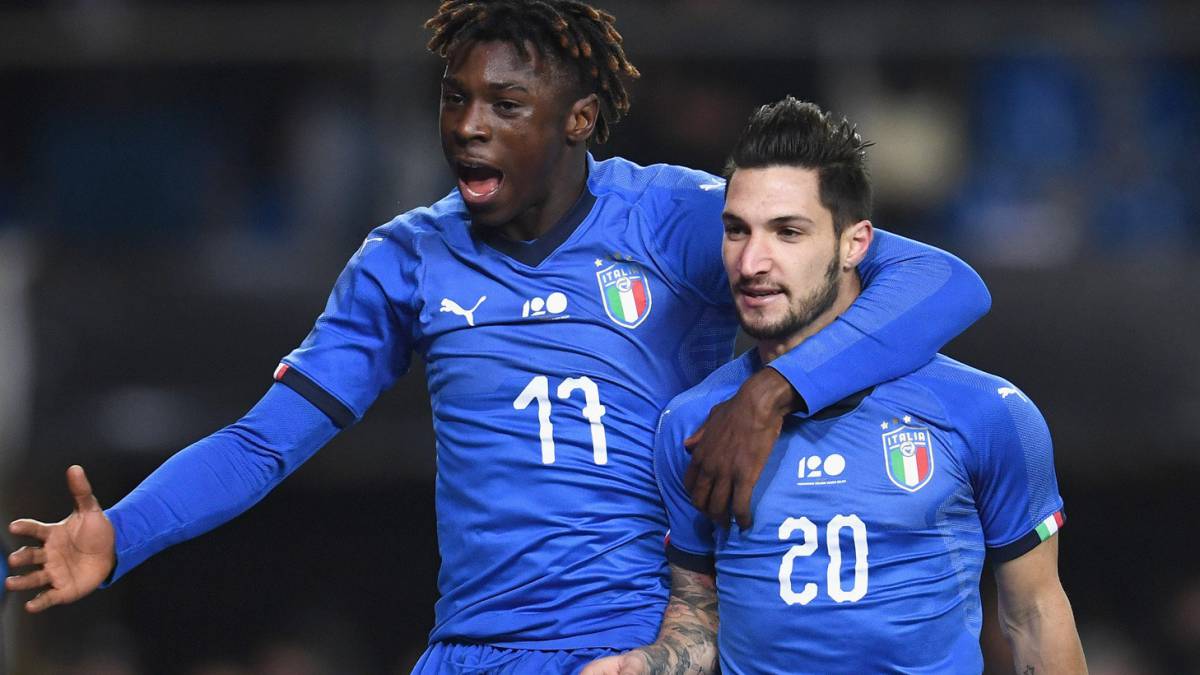 Politano hace sonreír a Italia en el 94'