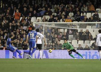El Rayo sólo ha ganado una vez en Mestalla: 0-1 en la 2012-13