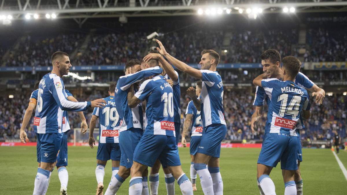 La alegría del Espanyol.
