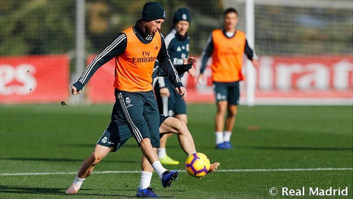 Ramos back in full training following injury
