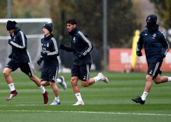 Ramos and Keylor train as Real Madrid prepare for Eibar