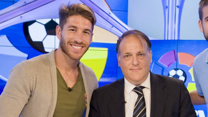 Sergio Ramos y Tebas.