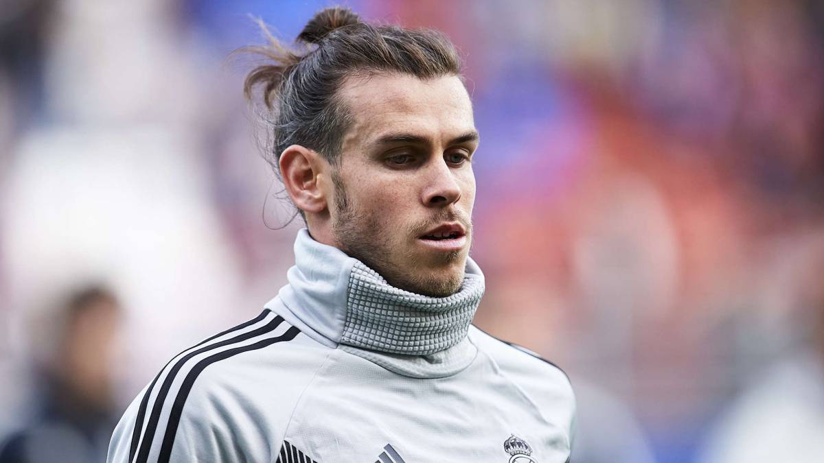 Bale is walking on a tightrope