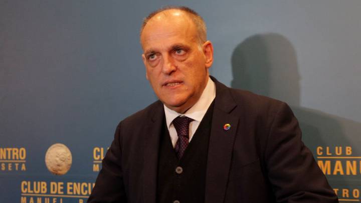 Tebas mantiene la idea de jugar en Miami y anuncia novedades.