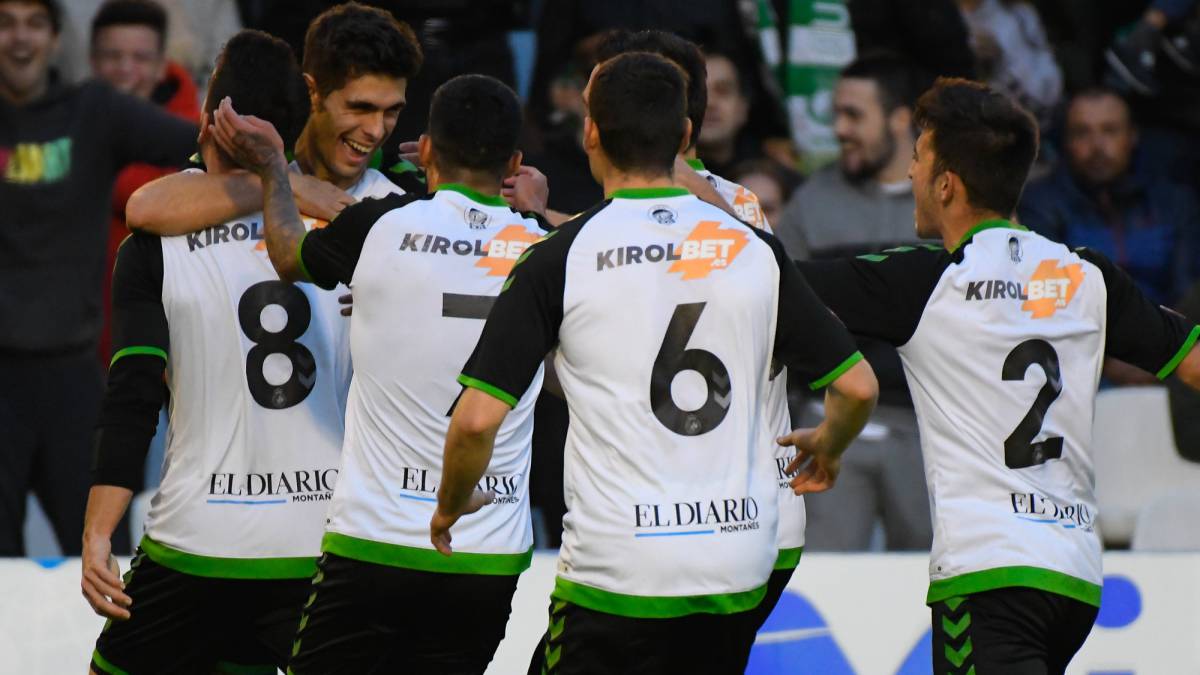 Partido del Racing de Santander.