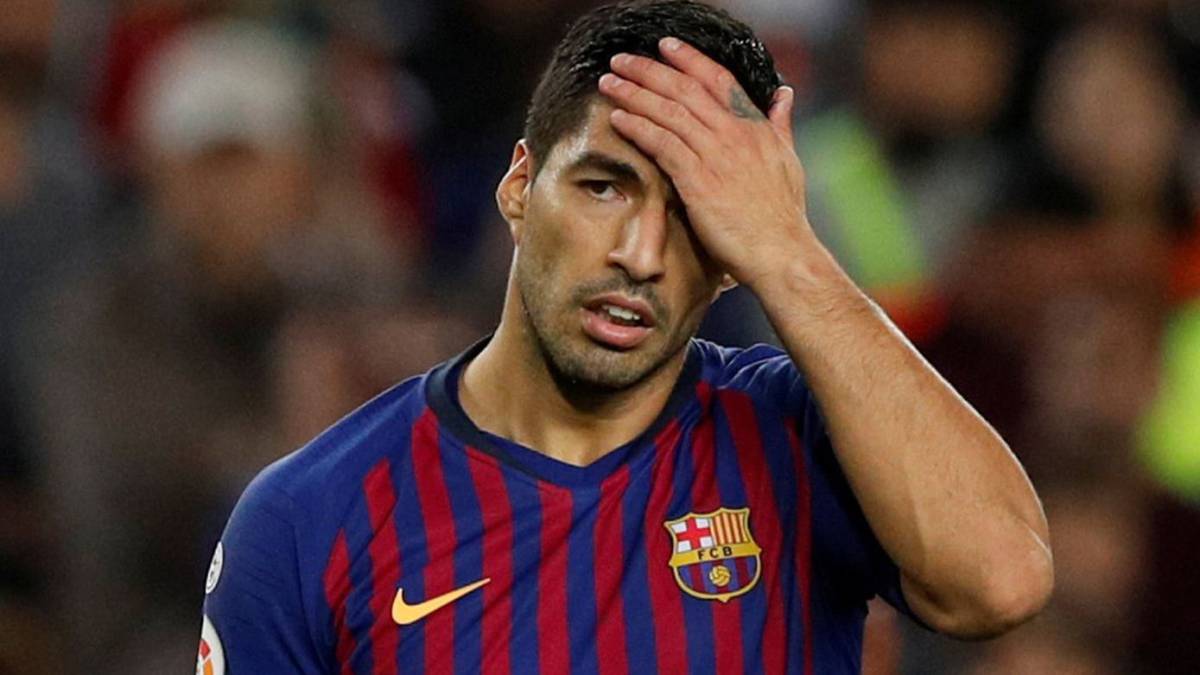 El reto de Luis Suárez es llegar al derbi ante el Espanyol