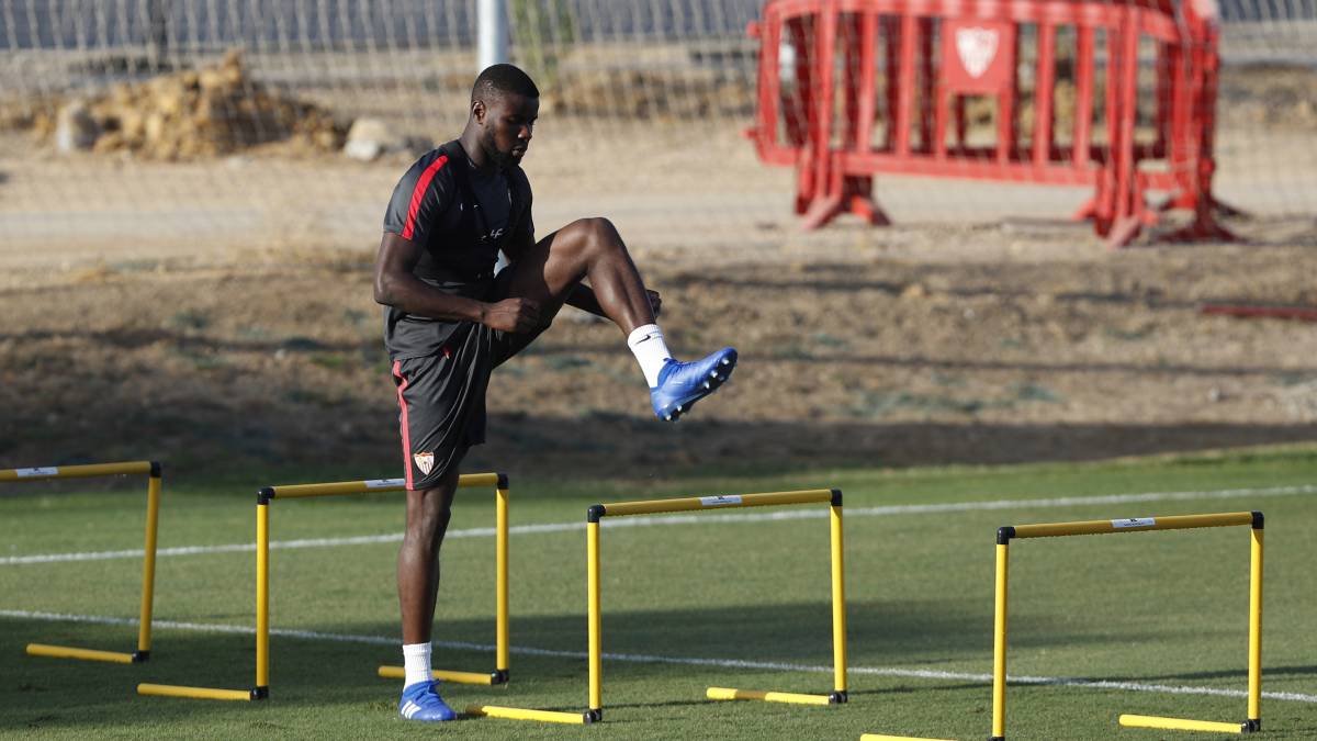 Gnagnon es la única novedad
del Sevilla para viajar a Lieja