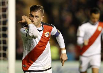 Embarba da al Rayo su primer triunfo local de la temporada