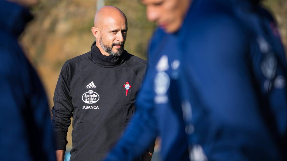 Miguel Cardoso, entrenador del Celta