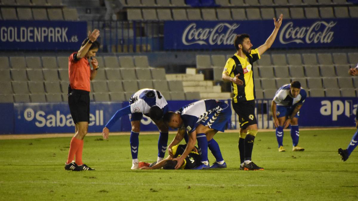 Pablo Íñiguez, hospitalizado tras darse un golpe en la cabeza
