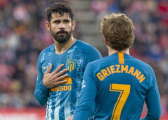 Diego Costa jugó al límite y salió cojeando de Montilivi