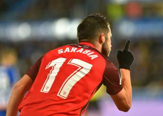 Sarabia marca o asiste cada
103 minutos en LaLiga