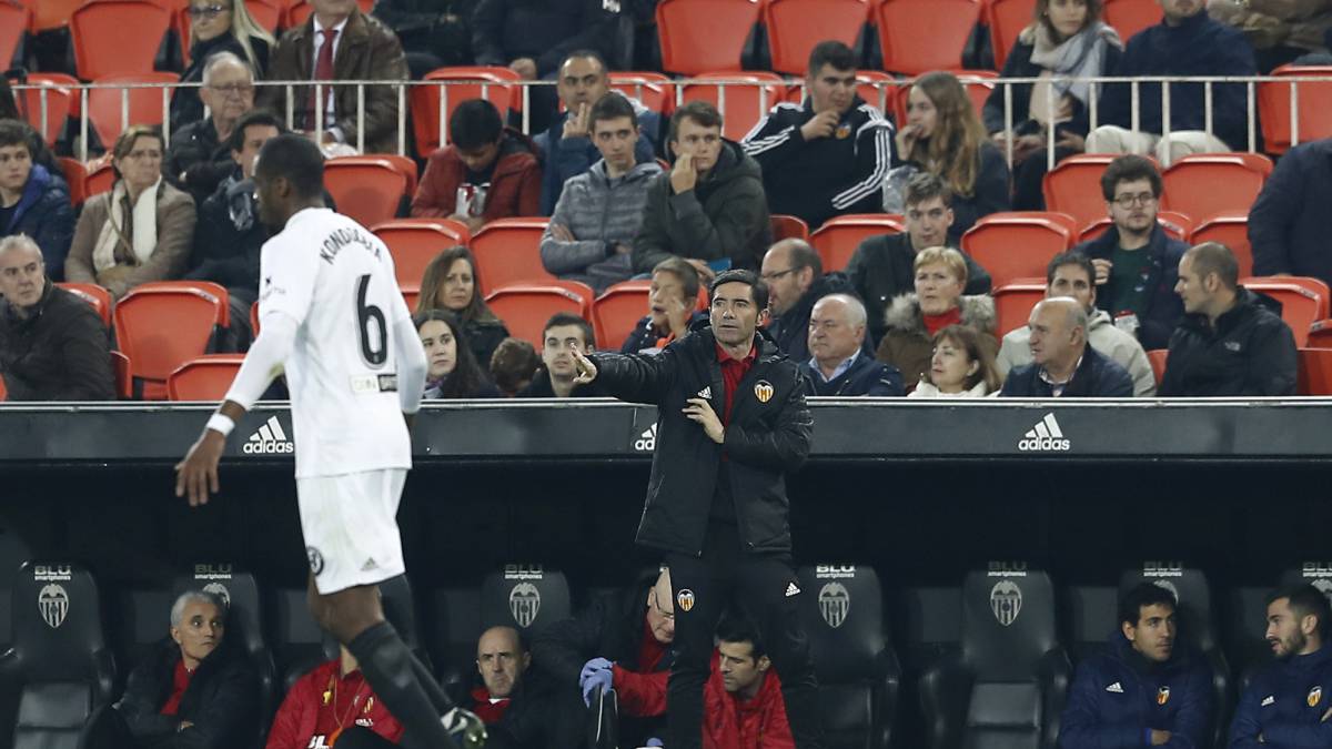 Marcelino: "No es para sentirse satisfecho de lo que hicimos"