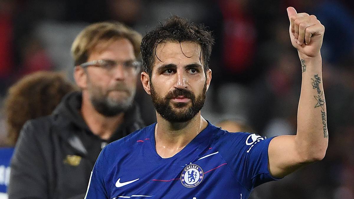 Sarri quiere que Cesc Fàbregas y David Luiz renueven