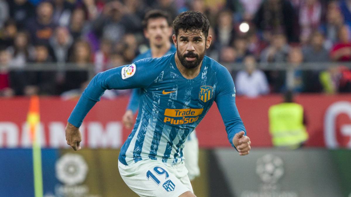 Diego Costa con el Atlético.