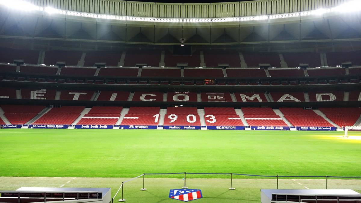 Wanda Metropolitano, el estadio del Atlético de Madrid.