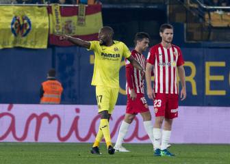 El Villarreal destroza al Almería con cuatro goles de Ekambi