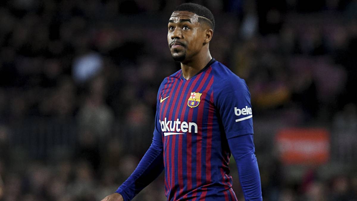 Malcom, en el partido ante la Cultural Leonesa.