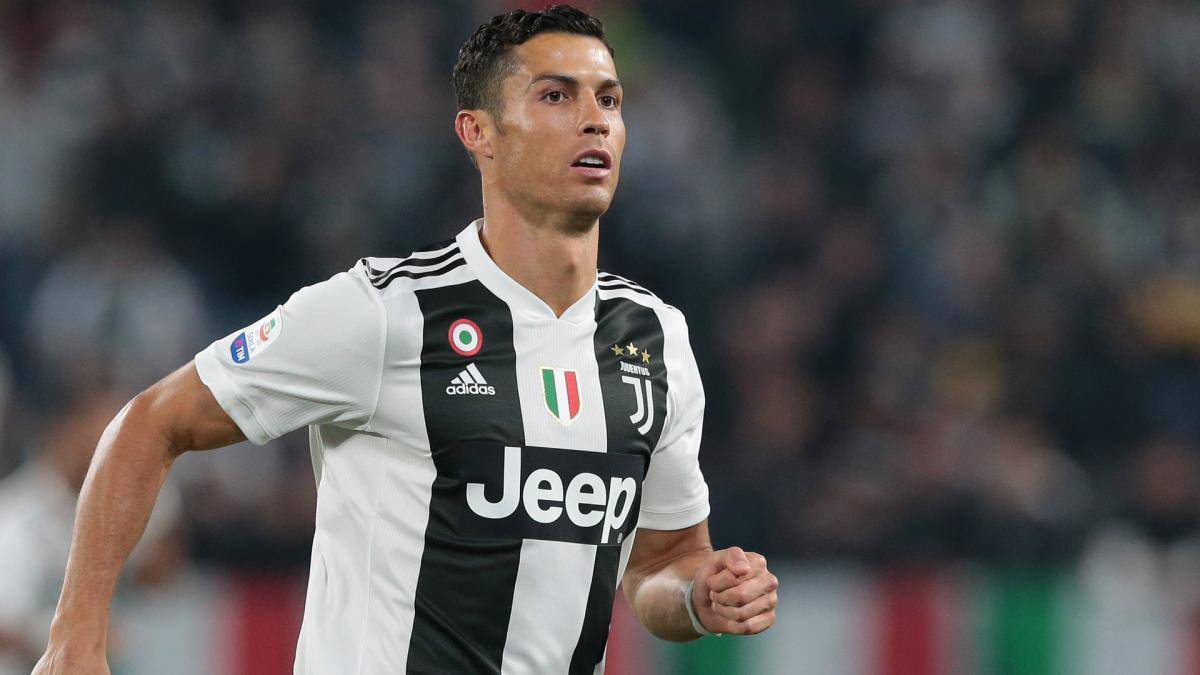 El jugador portugués de la Juventus, Cristiano Ronaldo, durante un partido.