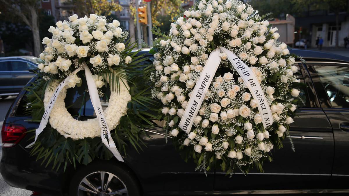 Barcelona despide a Núñez