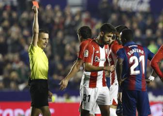 Un partido de sanción para Nolaskoain, Íñigo Martínez, Jordan, Jonathan Silva y Koke