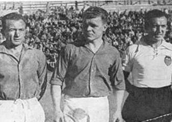 Kubala llegó a disputar un encuentro con el Melilla