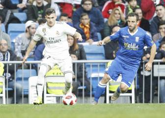 Fran García y Fidalgo debutan con el primer equipo del Madrid
