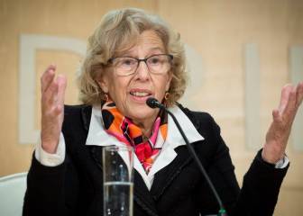 Carmena da la bienvenida a Madrid al fútbol argentino
