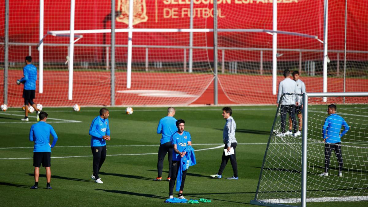 Sigue en directo la zona mixta de Boca Juniors en Las Rozas